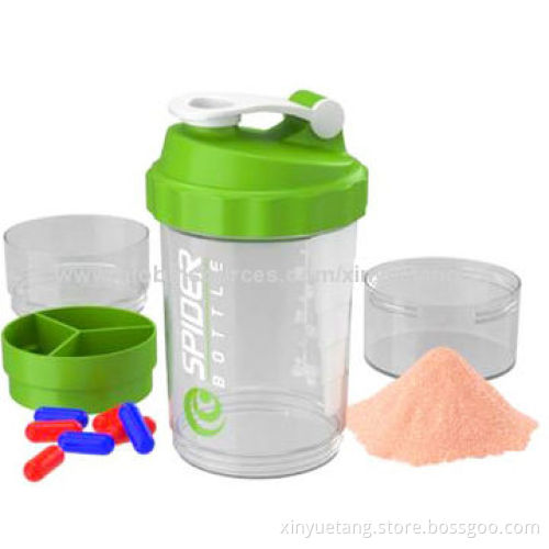 500ML-Capacity Plastic Custom Color Protein Shaker Bottle for SaleNew